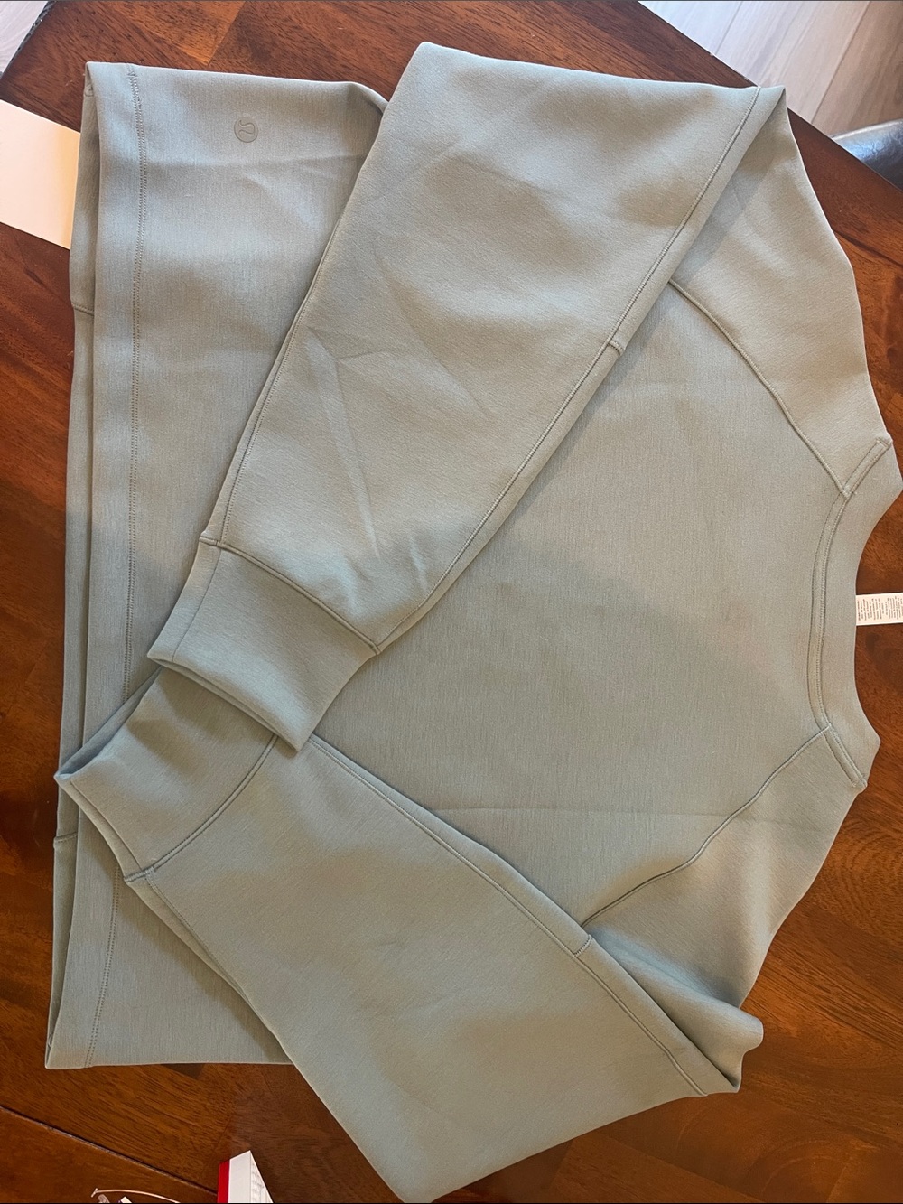 lululemon athletica Light Sage Green Crewneck Sweatshirt - Picture 6 of 6